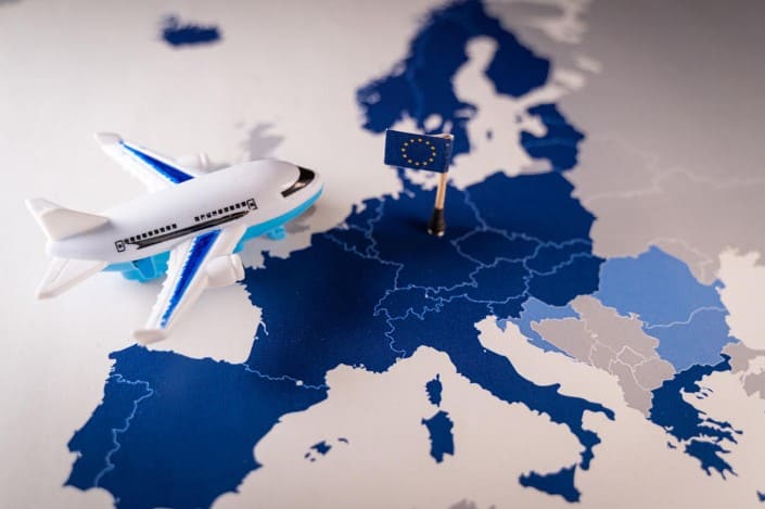 Entering Europe with special passports 